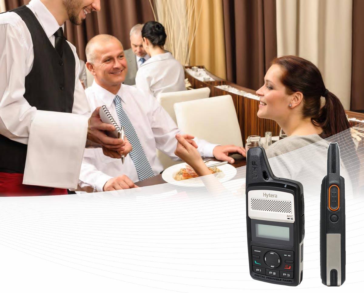 Hytera PD362 Pocket-Size Digital Portable Radio Footer