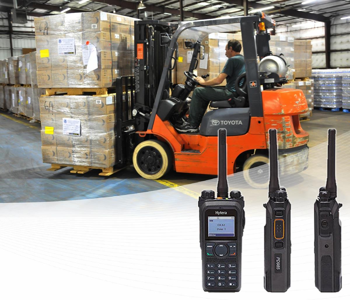 Hytera PD982 Feature-Rich Digital Two-Way Radio Footer