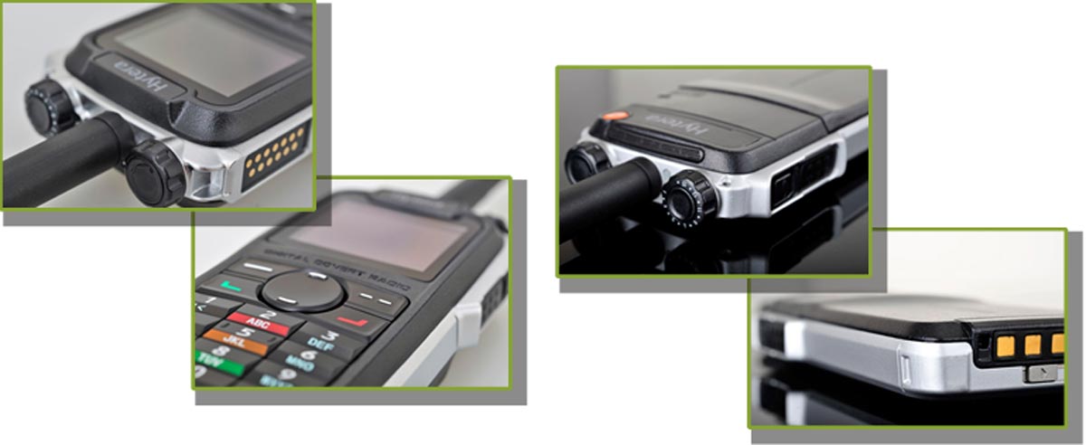 Optional Hytera X1 Series Executive Digital Portable Radio